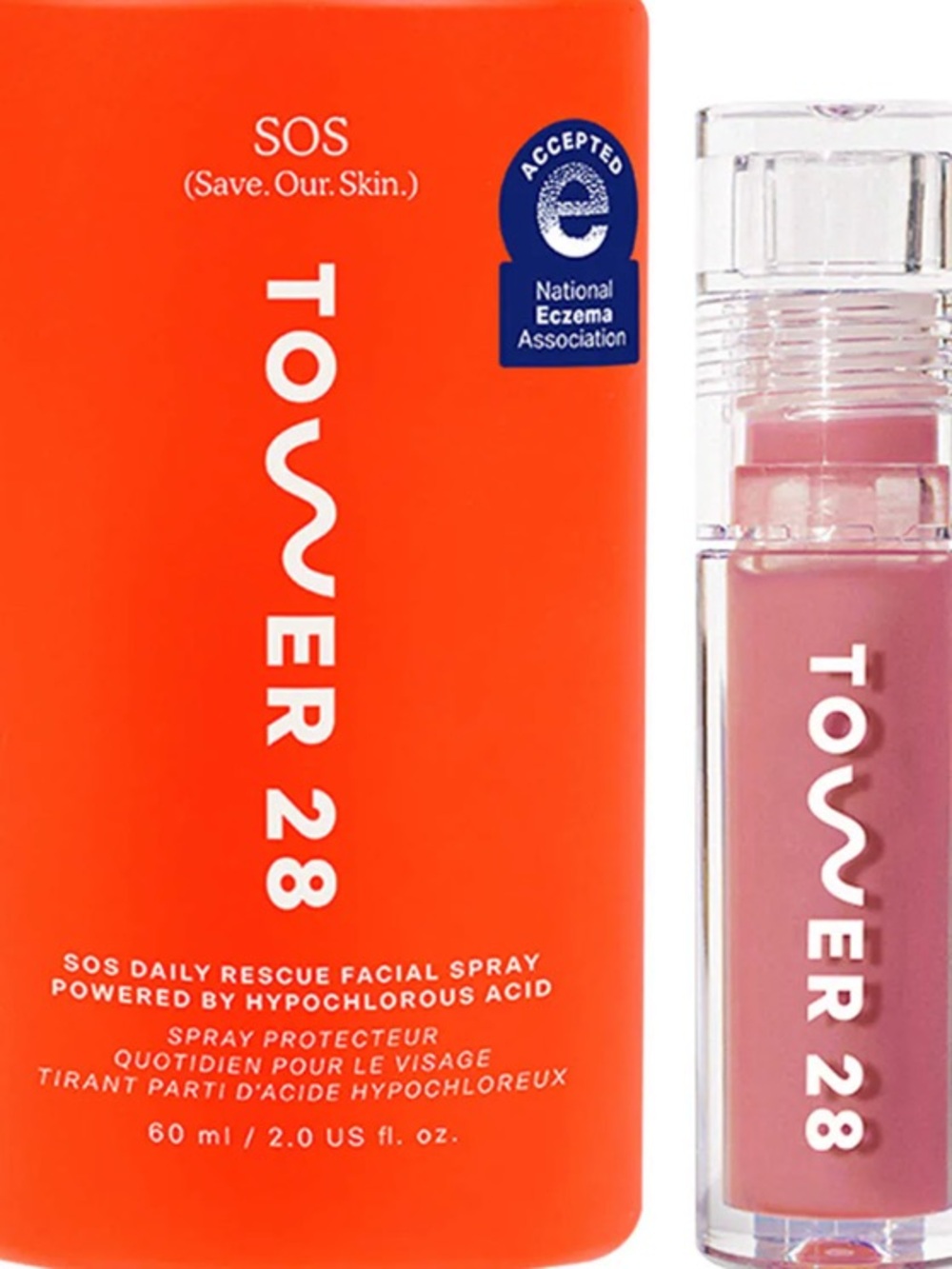 Tower 28 SOS Serum Spray & Lip Gloss Duo - Picture 3 of 5